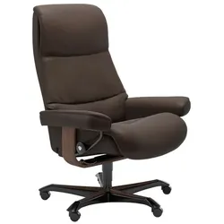Stressless Bürostuhl View Office Leder Braun Batick Brown