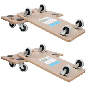 Trutzholm Möbelroller 283892902, Gummirollen, 580 x 285mm, Tragkraft 200kg, 4 Stück