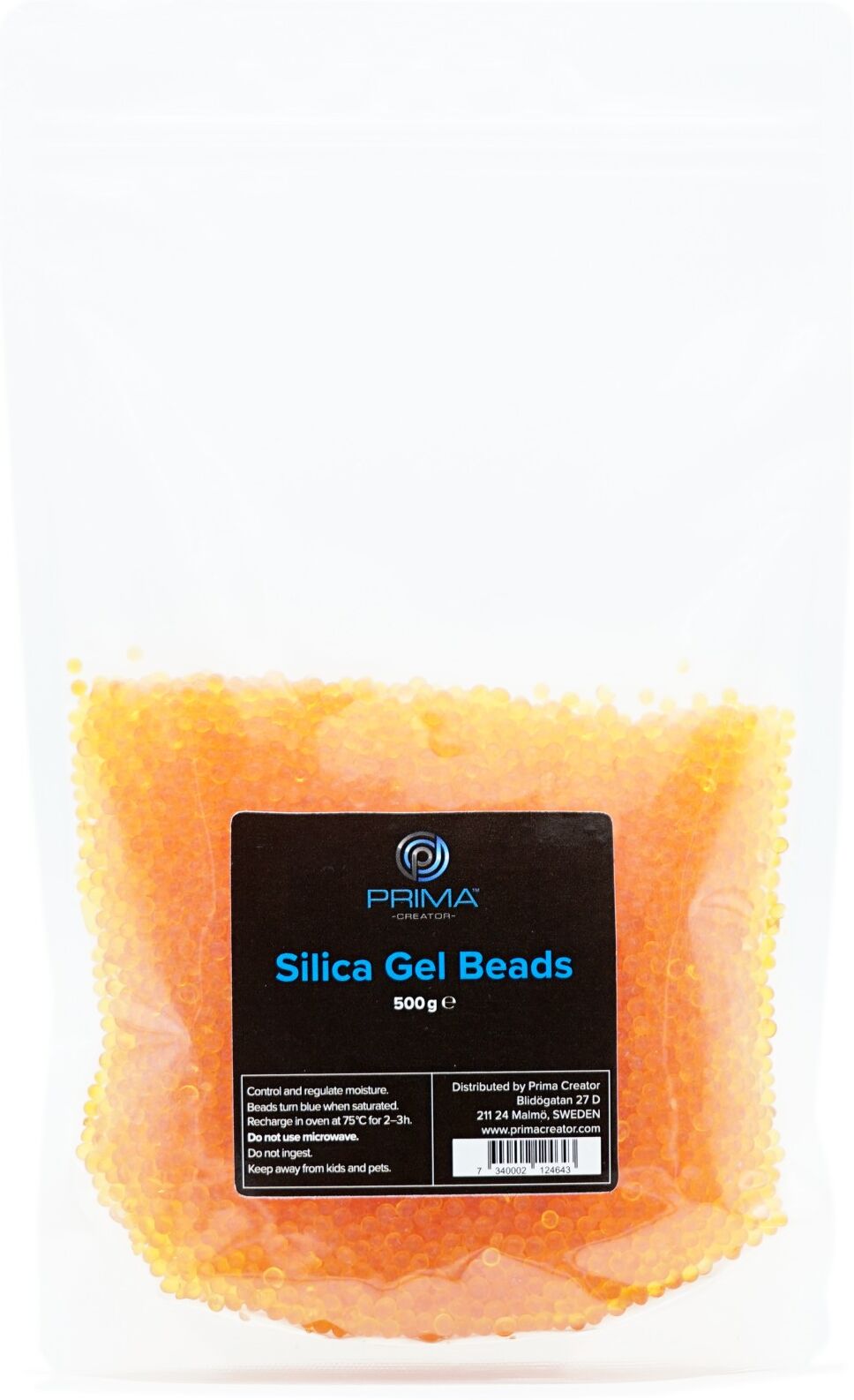 PrimaCreator Silica Gel Beads - Multi Use 500g