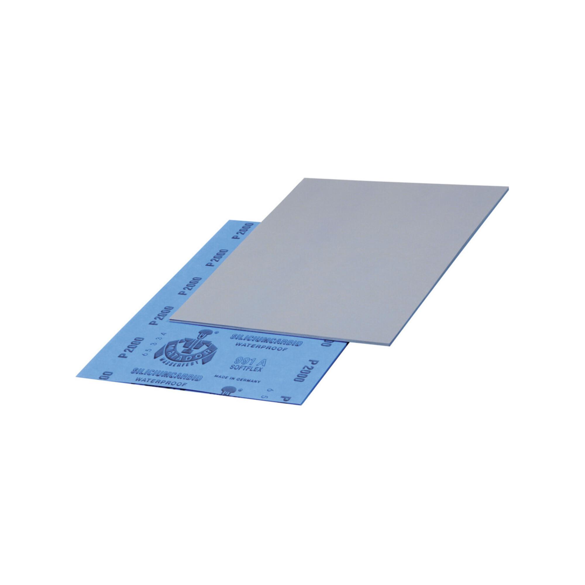 Starcke Matador Schleifpapier (SiC) wasserfest, 230 x 280 mm, Körnung 1000 (133770)