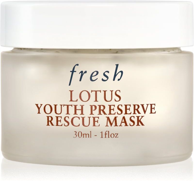 fresh Lotus Youth Preserve Rescue Mask exfoliating mask with anti-ageing effect 30 ml