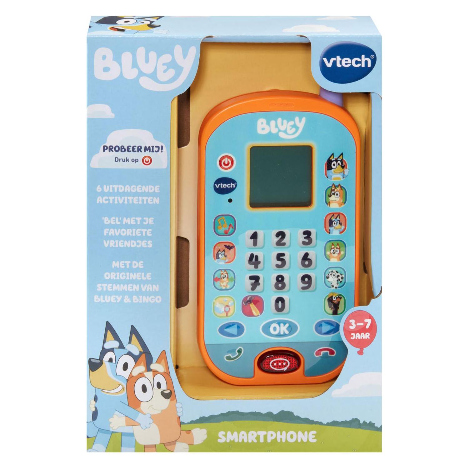 VTech Bluey Smartphone (Niederländisch, 3 - 7 Jahre) (80-554623)
