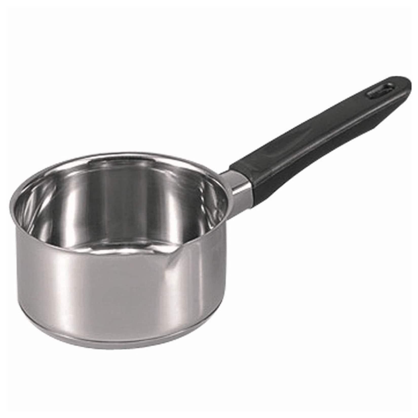KRÜGER Stieltopf 14 cm, 0,8 l Edelstahl rostfrei