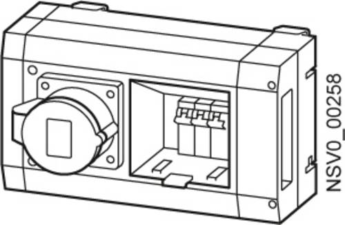 Siemens BVP:660867 BD01-AK2M1/CEE163FIA161 Abgangskasten Lichtgrau 16A 400 V/AC 1St.