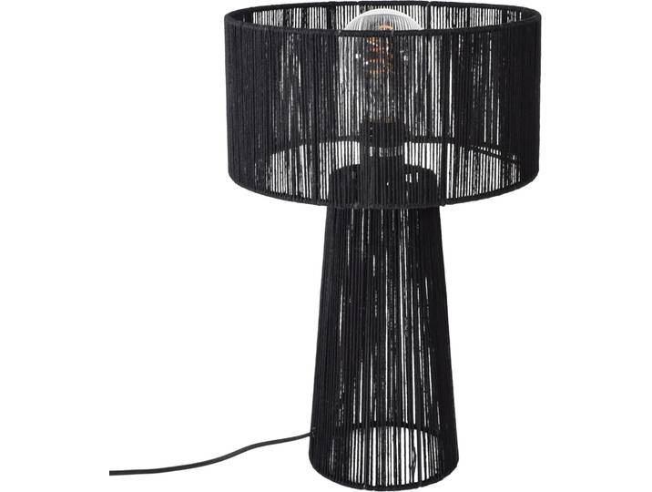 Urban Interiors - Tischleuchte Diro Jute 43x30 Schwarz