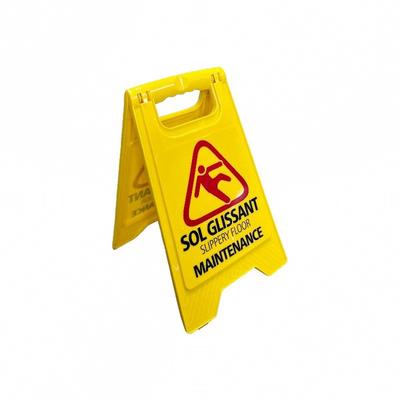 Schild "Rutschiger Boden" - Kleinformat 40 cm - Tampel