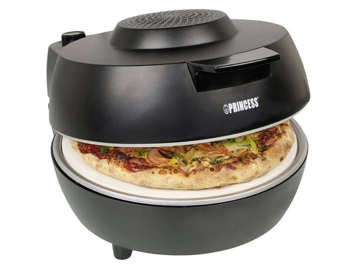 PRINCESS Minibackofen Princess Oven Pro Pizzaofen Kontrollleuchte, Timerfunktion, Cool-Touc