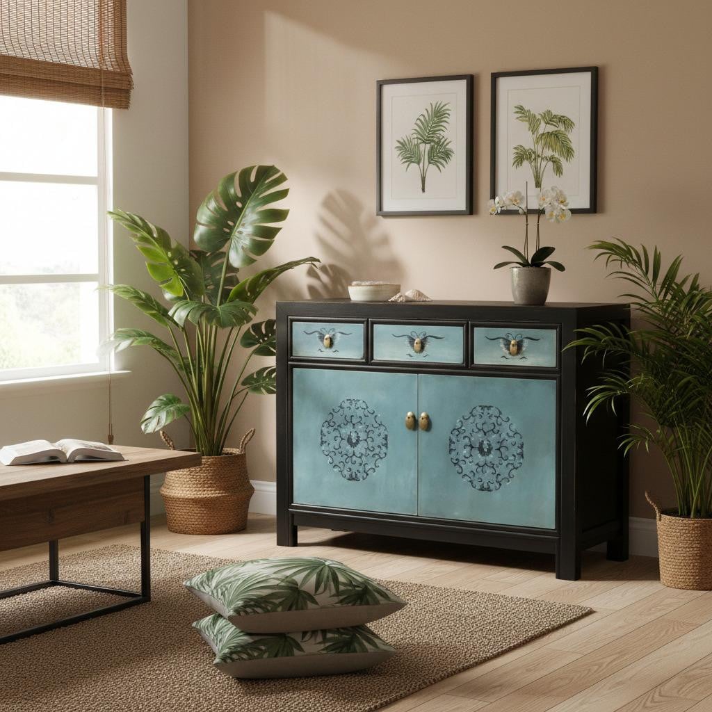 Opium Outlet Aziatische Meubelkast Buffet met Oosters Design
