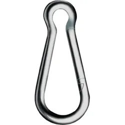 kleinsorge Karabinerhaken DIN 5299 Form C Länge 70 mm Drahtstärke 7 mm - 3000707V