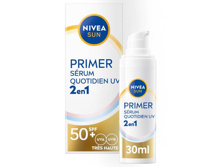 NIVEA Sérum base de maquillage solaire UV visage expert SPF 50 30 ml
