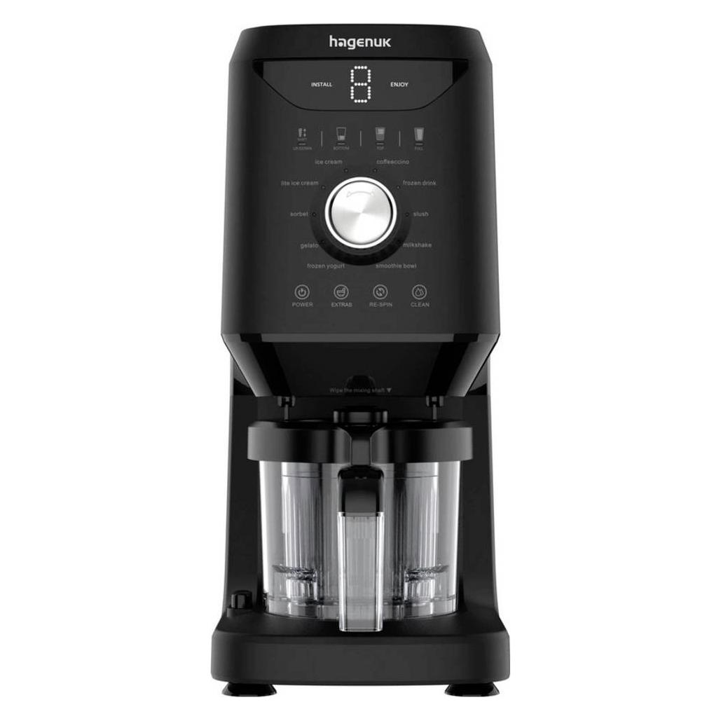 hagenuk ICM-500.05 Eismaschine mit Deckel, mit Mixbecher 500 ml (ICM-500.05)