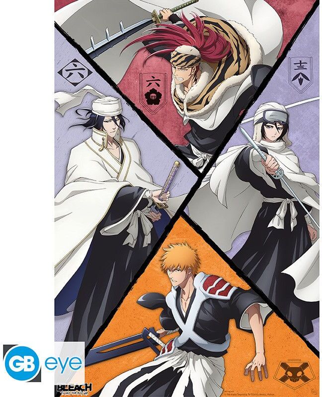 Bleach TYBW Shinigami Group Juliste 91.5 X 61 cm