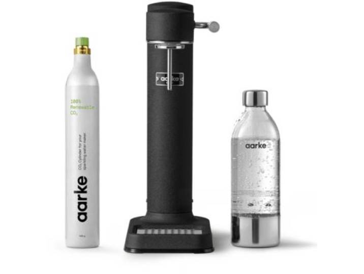 Aarke - Machine À Soda Pack Carbonator 3 Noir Mat + Co2