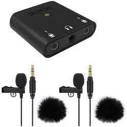 RØDE AI-Micro Interface - 2x Lavalier GO und 2x WS05, Mikrofon