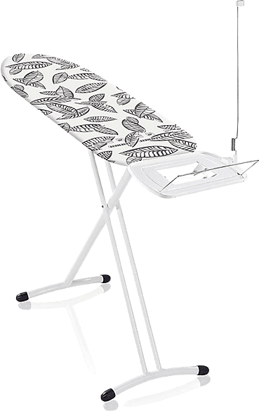 Tabla de planchar - Leifheit Air Board Express M Solid, 120 x 38 cm, Altura regulable, Blanco