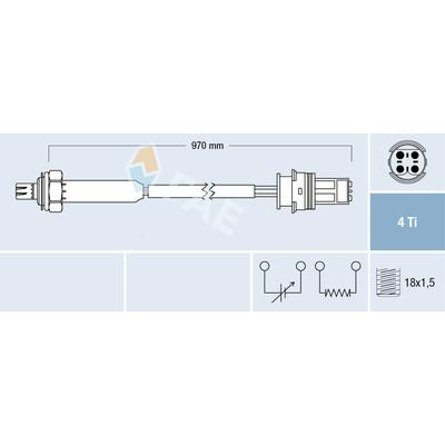 FAE Lambdasonde 77354 für MINI