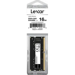 LEXAR DDR4 16GB SO-DIMM 3200MHZ CL22 1.2V Notebook Arbeitsspeicher