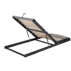 Tempur Form™ Systemrahmen 1500 - 21,5x89,5x196,5cm - anthrazit -