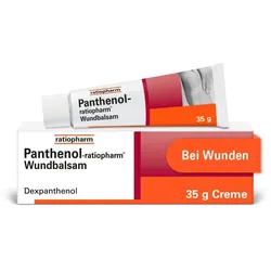 Panthenol ratiopharm - Wundsalbe für die Haut 35 g