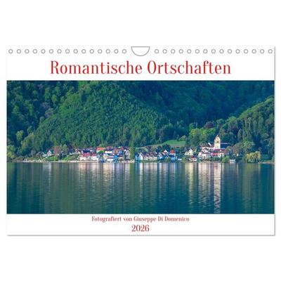 Romantische Ortschaften (Wandkalender 2026 DIN A4 quer), CALVENDO Monatskalender