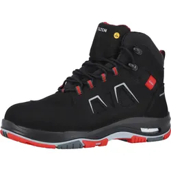 Sicherheitshochschuhe S3S "ALAN XXTP Mid" - 39 - schwarz