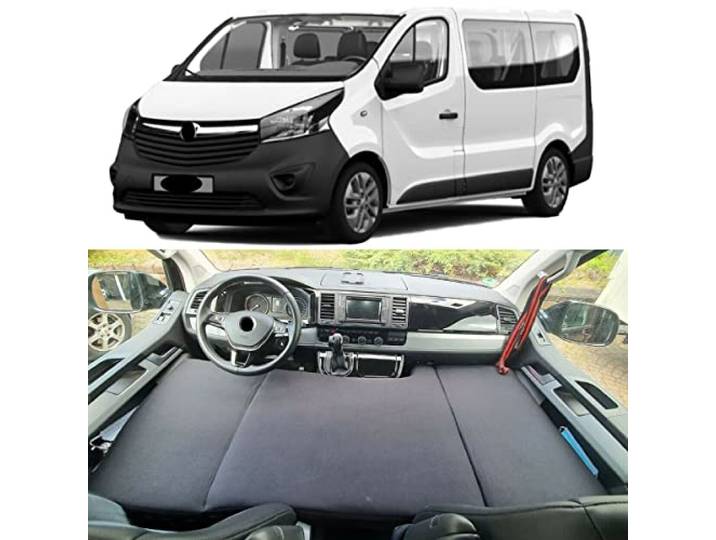 BREMER SITZBEZÜGE Camper-Bett Kinderbett Fahrerhausbett kompatibel mit Opel Vivaro B ab 2014-2019 Wohnmobil zubehör Wohnmobilbett Camping Camper Zubehör