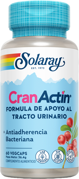 Solaray Cranactin 60 Vegetable Capsules