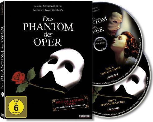 Joel Schumacher - Das Phantom der Oper [Special Edition] [2 DVDs] - Preis vom 13.10.2026 19:28:25 h