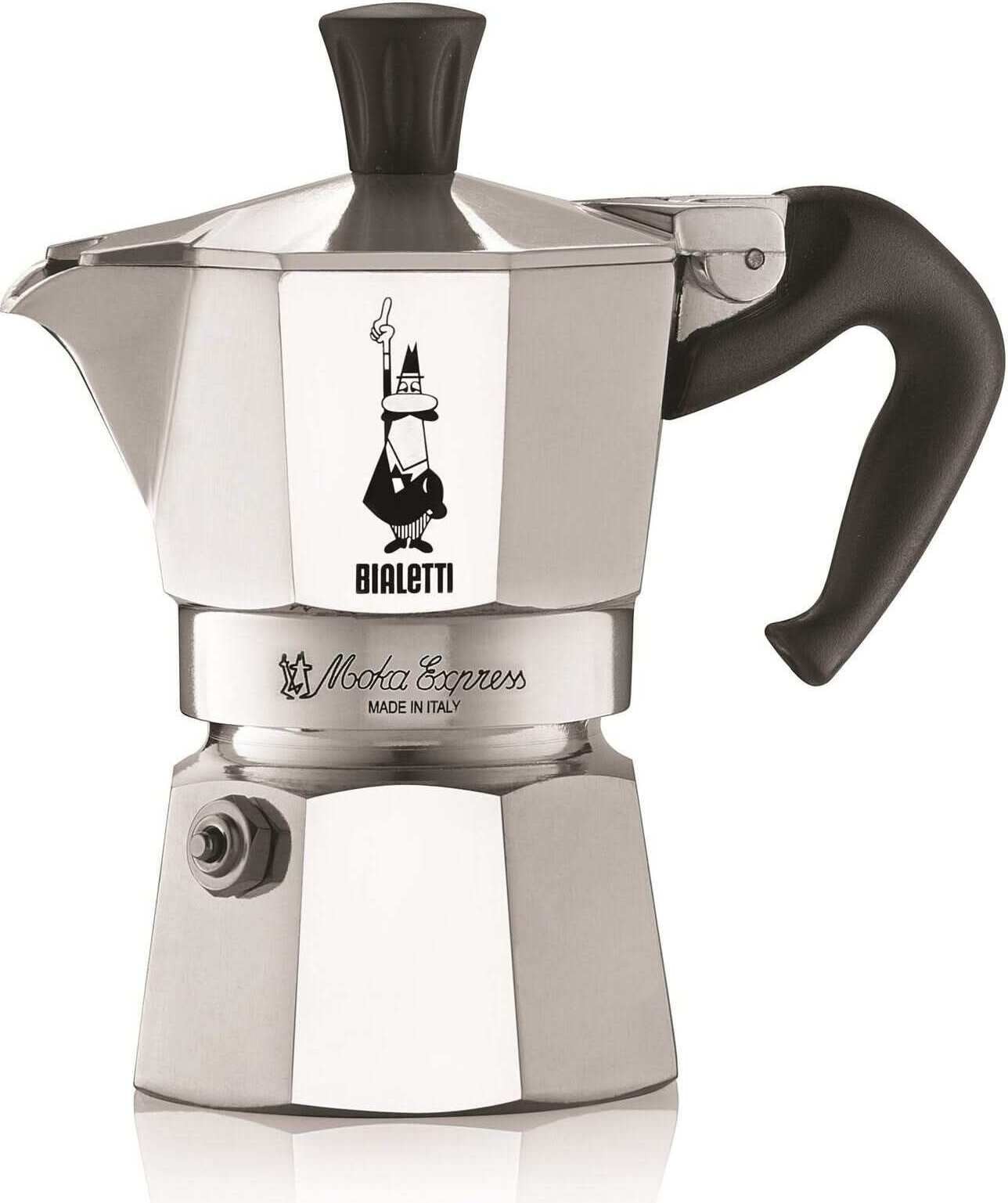 Bialetti Moka Express espressokoker voor 1 kop