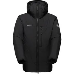 MAMMUT Herren Funktionsjacke Rime Pro Belay IN Hooded Jacket Men, Größe XL in Schwarz Schwarz