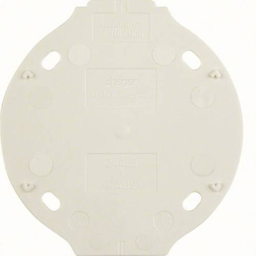 Hager Bodenplatte Polarweiß WTA1700WG 1St.