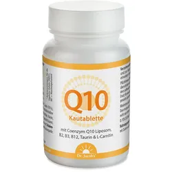 Dr.Jacob's Coenzym Q10 Liposom Kautablette Taurin L-Carnitin 60 St