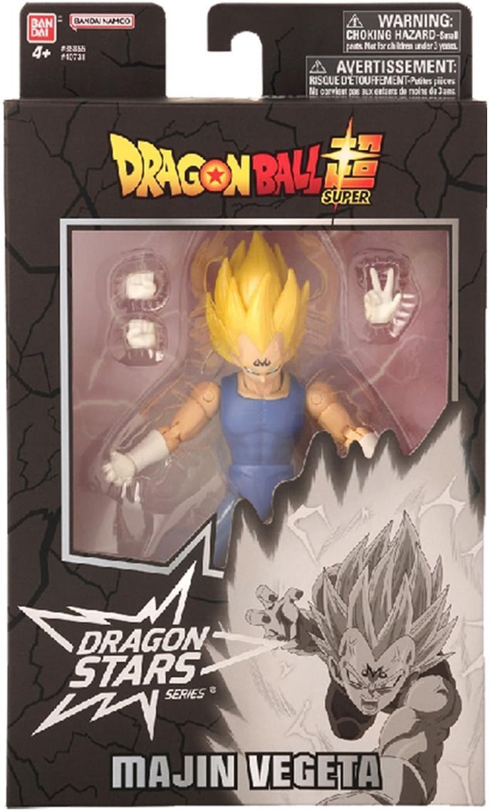 Bandai Dragon Stars: Dragon Ball Super - Majin Vegeta Action Figure (17cm)
