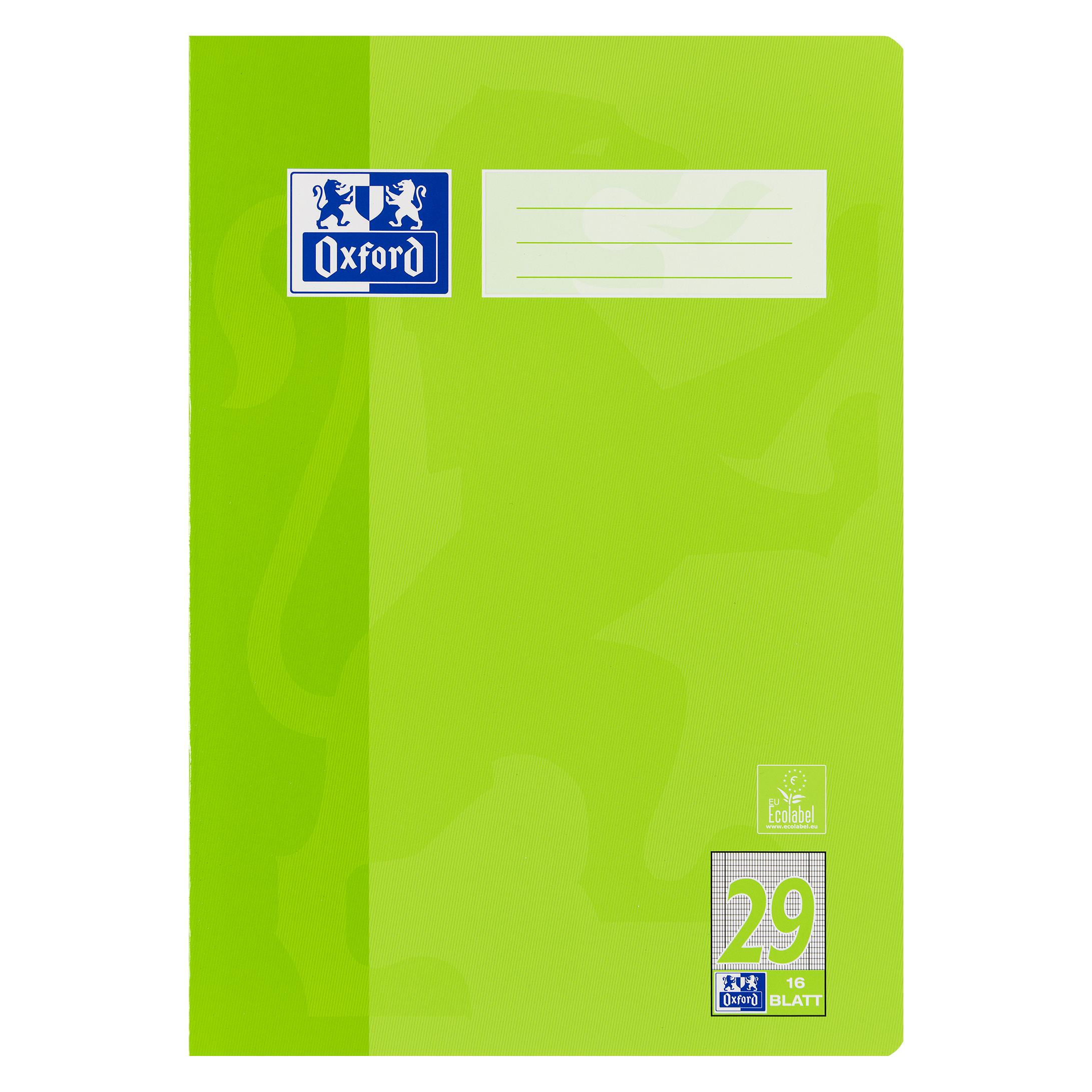 Oxford Schulheft, A4, Lineatur 29 (A4, Kariert, Harter Einband) (100050315)