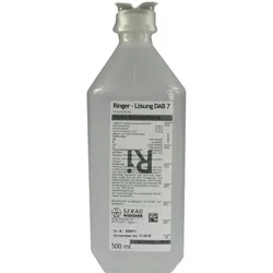 Ringer Loesung Dab 7 Plastik 500 ML
