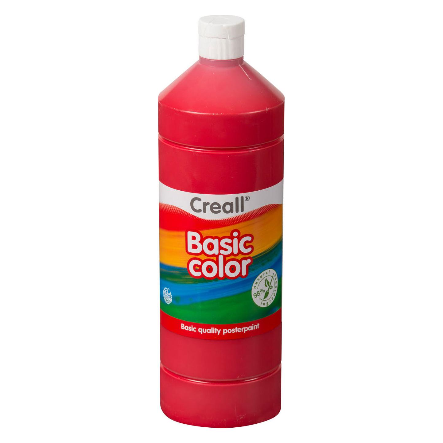 Creall Schoolverf Lichtrood, 1 liter (1000 ml) (01805)