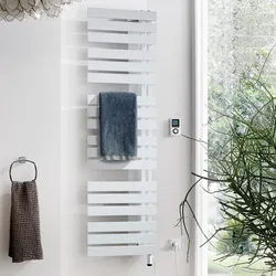 HSK Designheizkörper „Yenga“ Raumteiler 60 × 182,4 cm in Sandstein