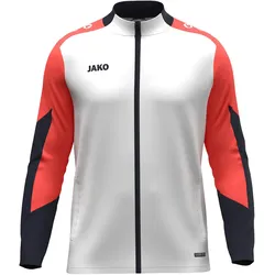 JAKO Dynamic Polyesterjacke 026 - weiß/coral/marine 3XL