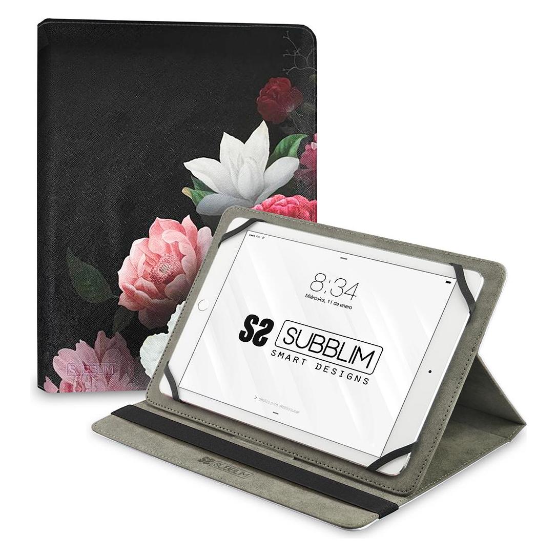 Subblim Funda Tablet Trendy Case Rosas 11" (Universal) (SUBCUT-4TC011)
