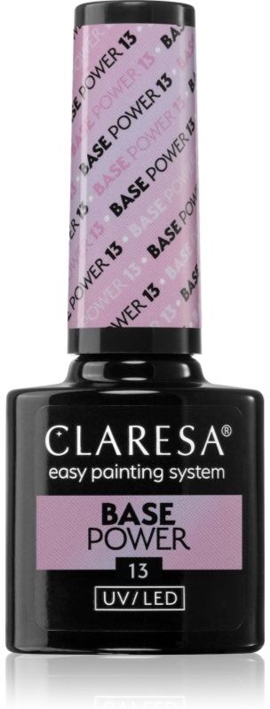 Claresa UV/LED Base Power base coat gel for gel nails shade 13 5 g