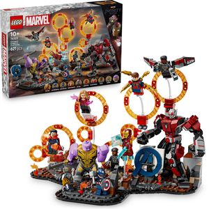 LEGO Marvel 76323 Avengers: Endgame Letzter Showdown, ab 10 Jahre, 621 Teile