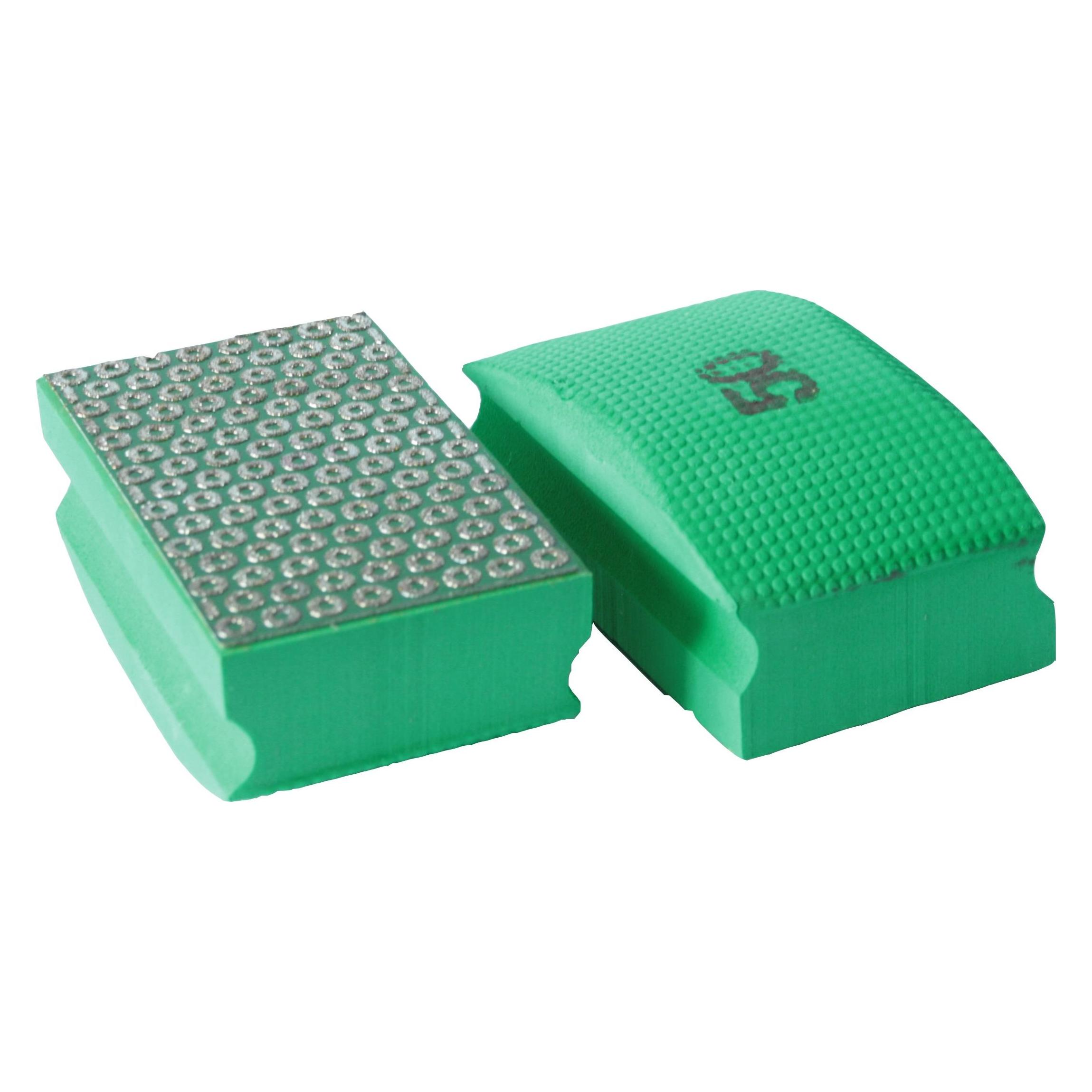Tecmix DIAMANT-HANDSCHLEIFPAD K50 - 55X90MM GRÜN (50) (17653)
