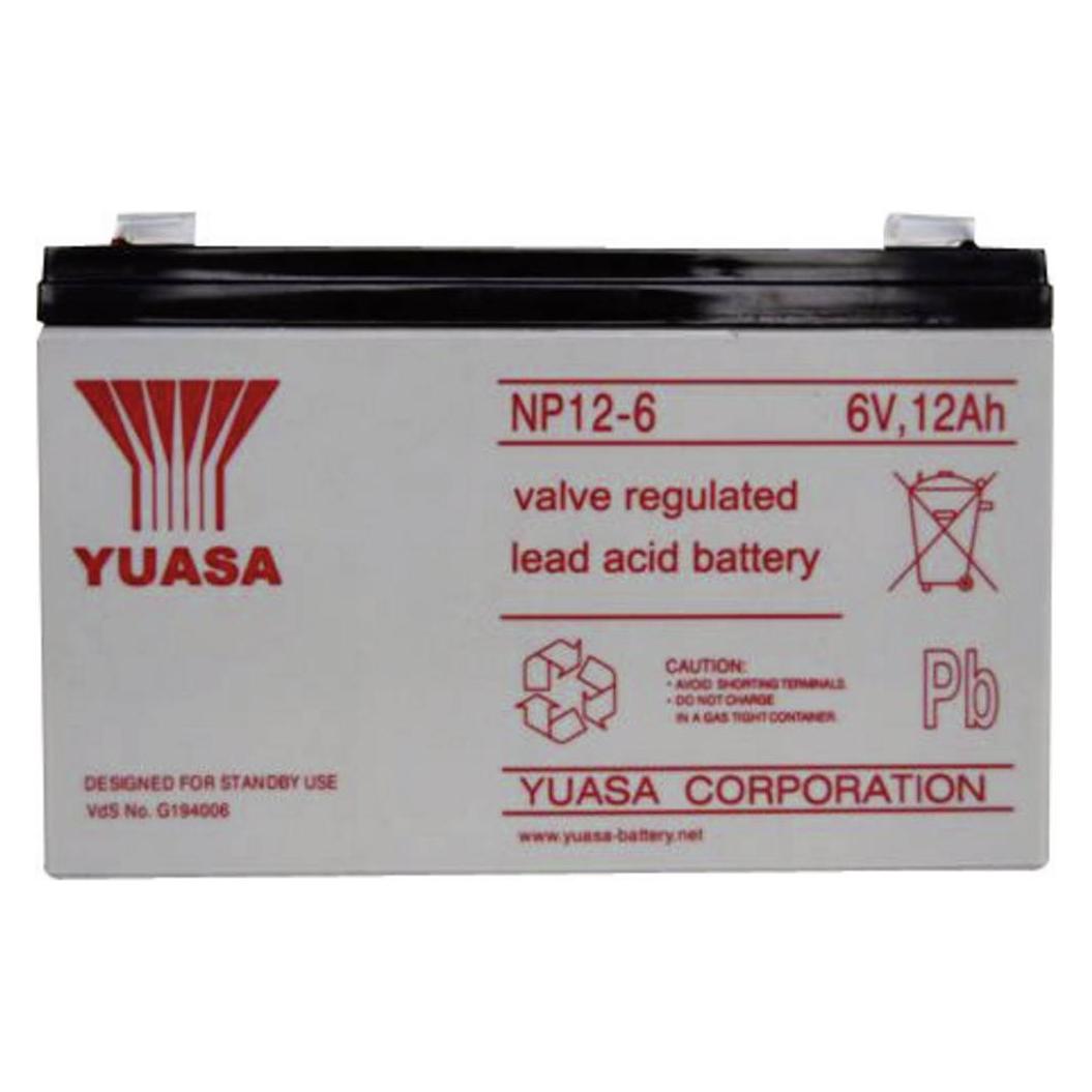 Yuasa Bleiakku NP12-6 (12000 mAh, 6 V) (NP12-6)
