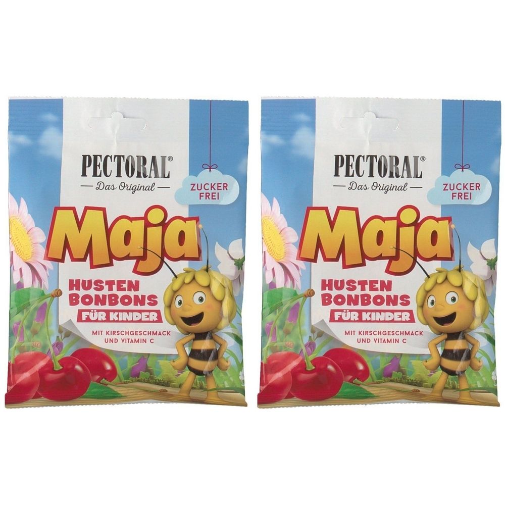 Pectoral für Kinder Biene Maja Beutel 2x 2x57 g Bonbons