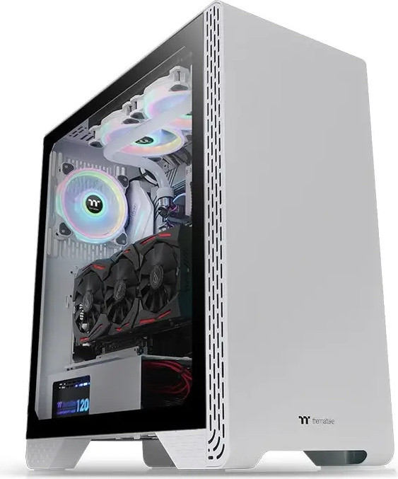 Thermaltake S300 TG Snow Behuizing met Torenontwerp