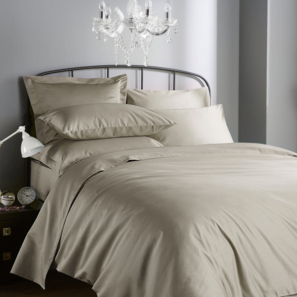 17 Stories 1000 Thread Count Sateen Duvet Cover Tan Kingsize Duvet Cover