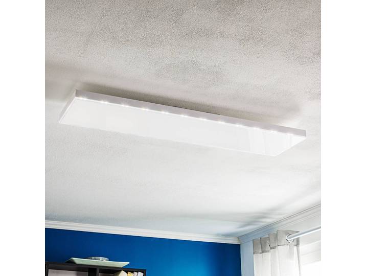 Briloner LED Deckenlampe Frameless, dimmbar, weiß / opal, für Wohn- / Esszimmer, Kunststoff, Modern, LED Deckenleuchte