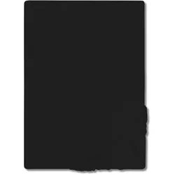 CloudComfort Basic Spannbettlaken schwarz 120 x 200 cm