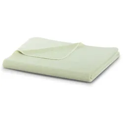 Wohndecke COTTON COMFORT (BL 150x200 cm) - grün - BL 150x200 cm