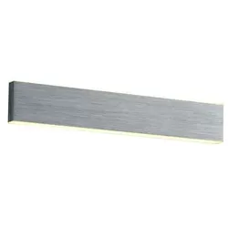 Hell LED-Wandleuchte Delta Alu, Eisen, Stahl & Metall Grau Anthrazit